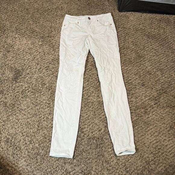 No Boundaries Low Rise Skinny white Jeans Women Size 1 - Picture 1 of 3